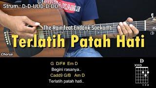 Terlatih Patah Hati - The Rain feat Endank Soekamti | Tutorial Chord Gitar Mudah dan Lirik