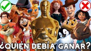 TODOS los ROBOS del OSCAR a la MEJOR PELÍCULA ANIMADA en la HISTORIA - Análisis (2001-2023)