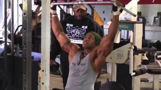 Renne Toney workout in gym - FEMALE MUSCLE EXTREME