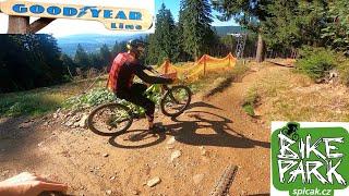 GOOD YEAR flow line in Spicak Bike Park! Mixed with Easy Way trail and small Jump Section.