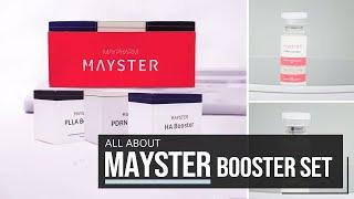 MAYSTER Skin Booster Set l PDRN, HA, PLLA Mayster Product Range