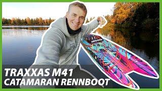 TRAXXAS M41 - Catamaran Rennboot 50.000 U/min 80+ km/h 