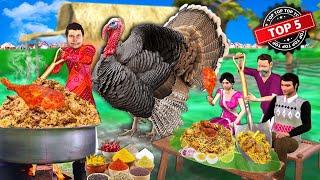 Turkey Favda Chicken Fry Piece Biryani Curry Street Food Top Collection Hindi Kahaniya Moral Stories