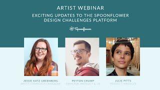 Artist Webinar: Exciting Updates to the Spoonflower Design Challenges Platform