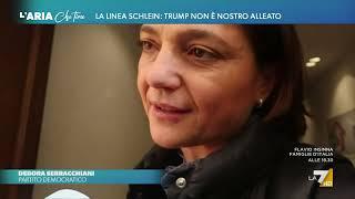 La linea Schlein: Trump non è nostro alleato