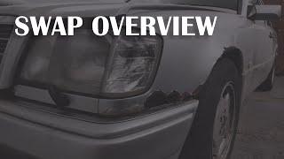 W124 OM606 Turbo Project - Swap overview (what is done so far)