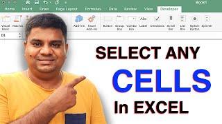 How to Select Non Adjacent Cells in Excel [ MAC ]