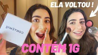 TESTANDO O RETORNO DA CONTÉM 1G - PARTE 1 COM O BLUSH BAKED