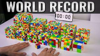 Solving Rubik’s cube of all sizes in record time