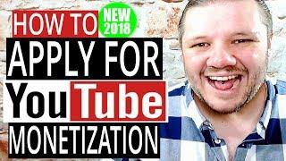 How To Apply For YouTube Monetization in 2018 - NEW YouTube Partnership Program Changes