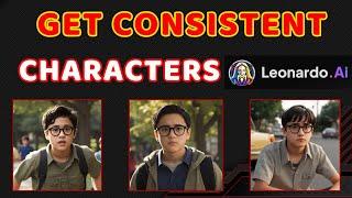 How To Get Consistent Characters in Leonardo AI  (Step By Step Guide)