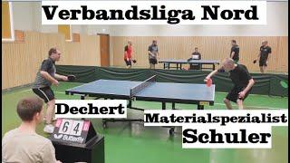 RTTVR Verbandsliga Nord | Der Ü70 Materialspeziallist B.Schuler(1913TTR) : D.Dechert(1898TTR)