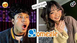 She Starts 'FLIRTING' With Me On OMEGLE.. (Pickup Lines)
