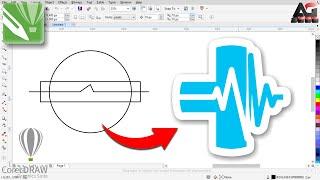 Medical Logo Design in CorelDRAW | CorelDRAW Tutorial