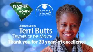 The SCEA Teacher of the Month - October 2014