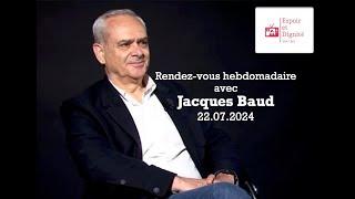 Jacques Baud: Biden Trump, Zelensky et la paix, Natenyahou et Human rights Watch Le 22.07.2024