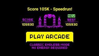 Tomb Of The Mask - 105K, Arcade Speedrun!