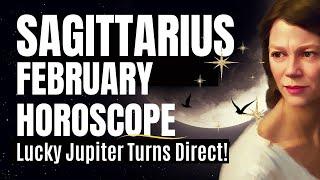 Big Changes in Relationships and Home  SAGITTARIUS FEBRUARY 2025 HOROSCOPE