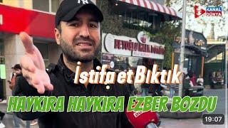 HÜKÜMETİ DERİVEN SERT SÖZLER. VERDİ VERİŞTİRDİ. EKRANLARA BAĞLADI SÖZLERİYLE.