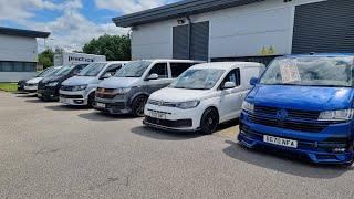 Our current stock walk around vw caddy vw transporter camper day van panel van kombi auto & manual