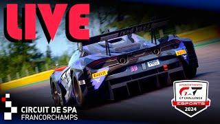 24H of SPA !! | SRO ESPORTS IGTC Round 2 | McLaren 720S GT3 | ACC LIVE