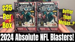 Are 2024 Absolute Football Blaster Boxes BETTER Than Mega Boxes?! Opening Two Target Blasters!