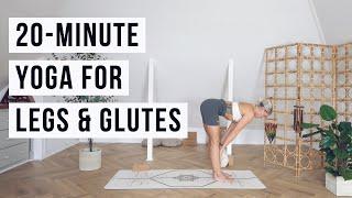 YOGA FOR TONED LEGS & BUM | 20-Minute All Levels Yoga | CAT MEFFAN