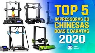 TOP 5 Impressoras 3D Chinesas BOAS e BARATAS (2020) para você comprar