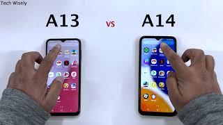 SAMSUNG A13 vs A14 - Speed Test