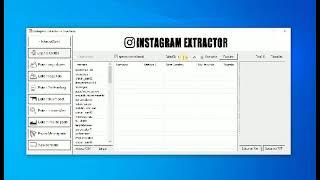 Instagram Data Extractor Latest Version | Instagram Leads Extractor Software