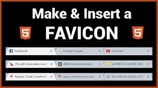 Make & Insert a Favicon To Your Website