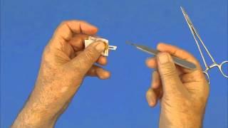 Attaching Scalpel Blade - Medical / Surgical / Dental Technique by Stuart Orton-Jones