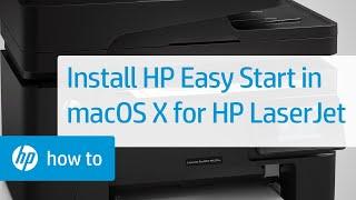 Установка HP Easy Start на принтерах HP LaserJet в Mac OS | HP LaserJet | HP