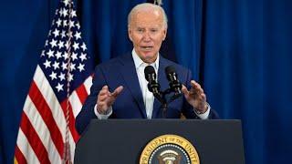 Joe Biden quizzed over rhetoric about Donald Trump in interview with NBC News
