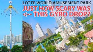 All the Rides at Lotte World in a Day, Amusement Park in Seoul Korea