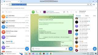 Telegram Group Member Bulk Message Sender Software