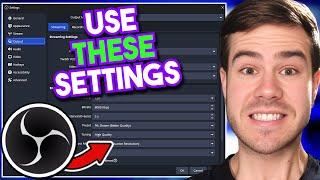 Best OBS Studio Settings for RECORDING in 2025 (For Beginners)