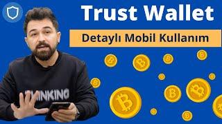 What is Trust Wallet App How To Use - Opening Account Withdrawal - Sending