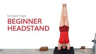 Iyengar Yoga-Beginner Headstand--Sirsasana