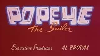 Popeye the Sailor Man - Intro Theme Tune Animated Titles