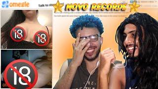 Caçando ROLA no OMEGLE *batemos o recorde*