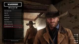 RDR2 All Stolen Hats for Arthur Morgan (except fisherman reward one)