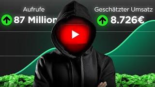 Wie ich 8.000€+ mit einem GESICHTSLOSEN YouTube Kanal verdient habe