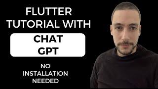 Flutter tutorial with chat gpt