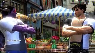 Tekken Tag Tournament 2 - Kazuya Mishima And Jin kazama Rare Win Poses (CLASSIC COSTUMES)