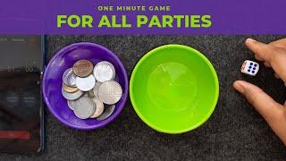 One Minute Game | Coin Games for all parties