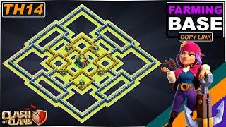 NEW BEST! TH14 Base 2023 Copy Link | Town Hall 14 (TH14) Hybrid/Farming Base Design - Clash of Clans