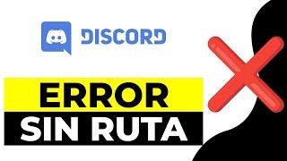 Solucion Discord sin Ruta 2024 | Error Discord Conectando rtc sin Ruta