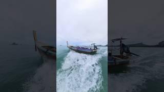 Longboat Tracking Shot 360 Video Idea . Shot w/ Insta360 X3 & 3M Extended Selfie Stick #insta360