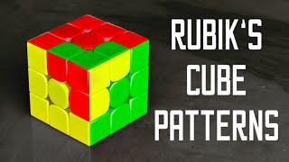 All RUBIKS CUBE PATTERNS TUTORIAL | part 1